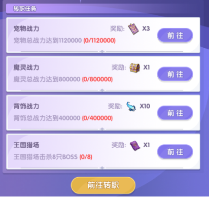 《风之国世界》转职怎么操作 角色转职方式介绍 《风之国世界》转职怎么操作 角色转职方式介绍